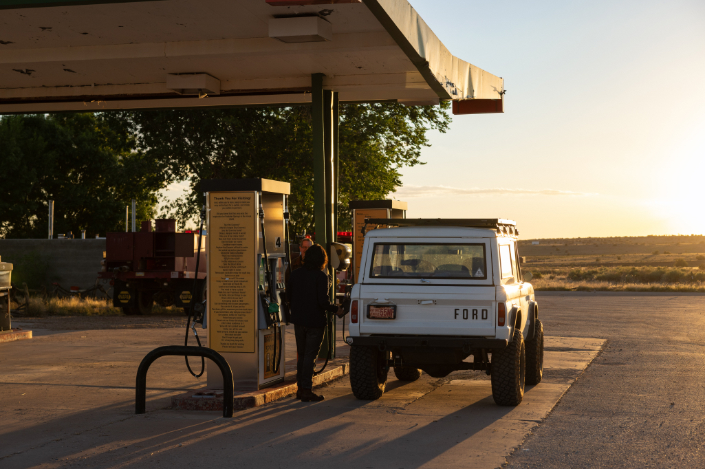 on set with the case for miracles movie